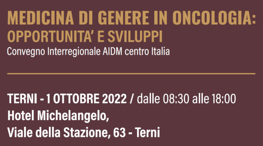 Clicca per accedere all'articolo 1 Ottobre 2022 - Medicina di genere in oncologia: opportunità e sviluppi