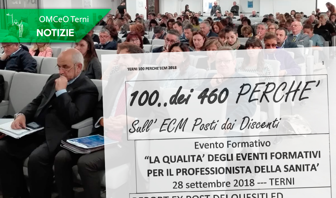 Clicca per accedere all'articolo 100 perché sull'ECM