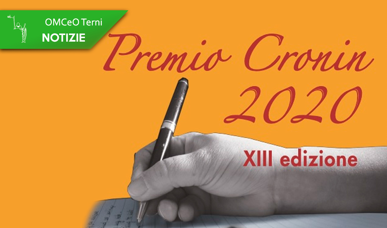 Clicca per accedere all'articolo Premio Cronin 2020 XIII Edizione 